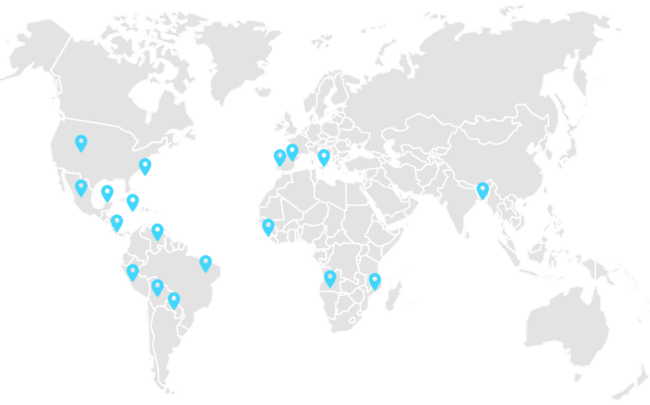 Mapa de proyectos